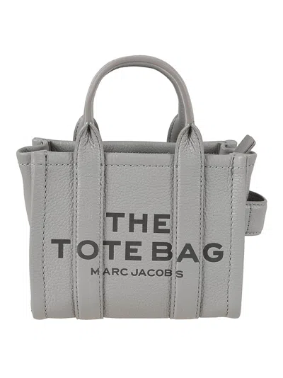 Marc Jacobs The Mini Tote In Wolf Grey