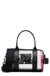 Marc Jacobs The Clear Crossbody Duffle Bag In Black