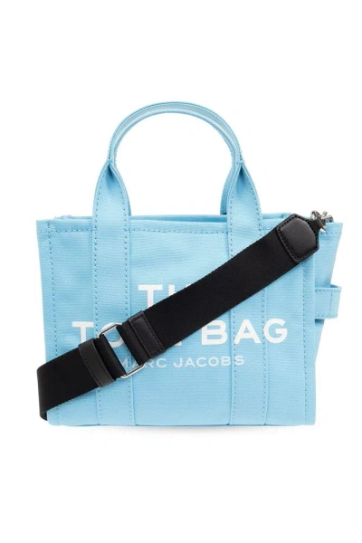 Marc Jacobs The Mini Traveler Tote Bag In Acqua