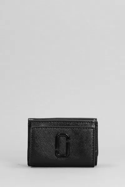 Marc Jacobs The Mini Trifold Wallet In Black