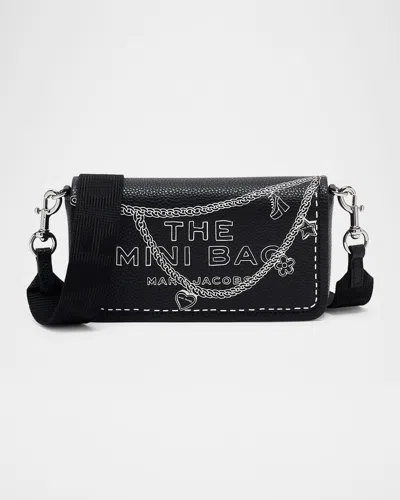 Marc Jacobs The Mini Trompe L'oeil Leather Shoulder Bag In Multi