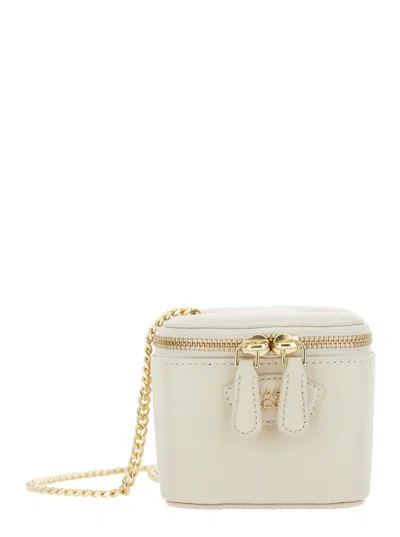 Marc Jacobs The Mini Vanity Bag In White