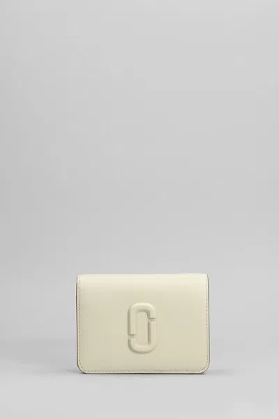 Marc Jacobs The Mini Wallet Wallet In Beige