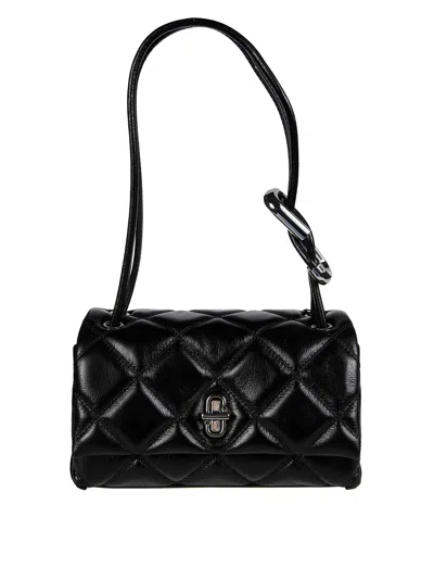 Marc Jacobs The Minio Dual Shoulder Bag In Black