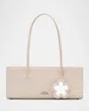 Marc Jacobs The Mirror Leather Satchel Bag In White