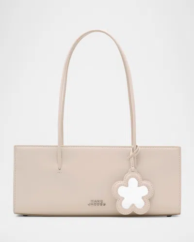 Marc Jacobs The Mirror Leather Satchel Bag In White