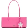 Marc Jacobs The Mirror Leather Satchel In Pink