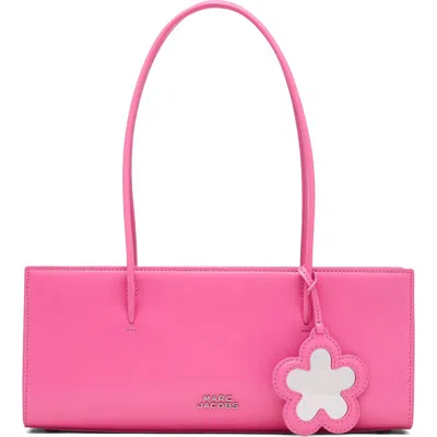 Marc Jacobs The Mirror Leather Satchel In Pink