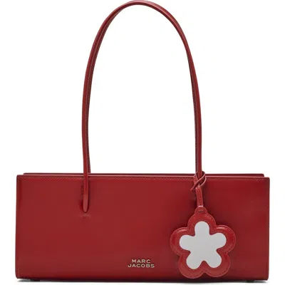 Marc Jacobs The Mirror Leather Satchel In Red