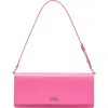 Marc Jacobs The Mirror Shoulder Leather Bag In Pink