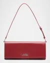 Marc Jacobs The Mirror Leather Shoulder Bag In Red