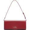Marc Jacobs The Mirror Leather Shoulder Bag In Red