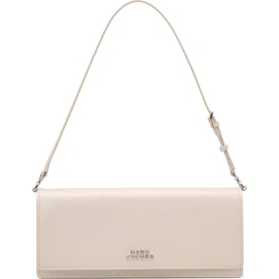 Marc Jacobs The Mirror Leather Shoulder Bag In White