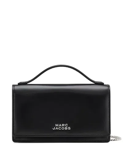 Marc Jacobs The Mirror Mini Crossbody Bag In Black