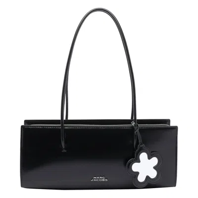Marc Jacobs The Mirror Satchel Bag In Black