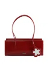 Marc Jacobs The Mirror Satchel Leather Shoulder Bag