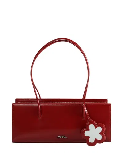 MARC JACOBS MARC JACOBS THE MIRROR SATCHEL LEATHER SHOULDER BAG