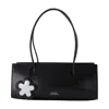 Marc Jacobs The Mirror Satchel Shoulder Bag In Black