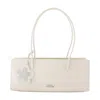 Marc Jacobs The Mirror Satchel Shoulder Bag In White