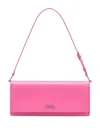 Marc Jacobs The Mirror Shoulder Leather Bag In Orange