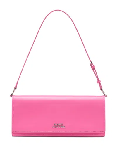 Marc Jacobs The Mirror Shoulder Leather Bag In Orange