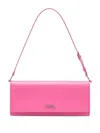 Marc Jacobs The Mirror Shoulder Leather Bag In Pink