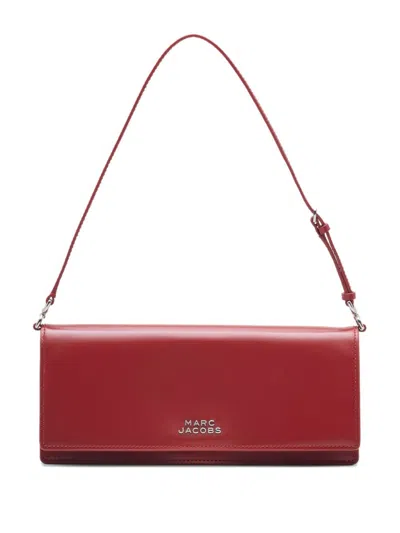 Marc Jacobs The Mirror Shoulder Leather Bag In Red