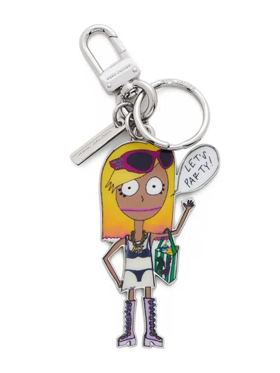 Marc Jacobs The Miss Bag Charm In Metallic