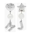 Marc Jacobs The Mj Balloon Earrings In Silver
