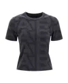 Marc Jacobs The Monogram Baby Cotton T-shirt In Black