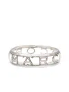 Marc Jacobs The Monogram Bangle Bracelet In Metallic