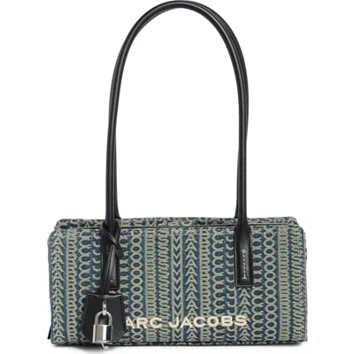 Marc Jacobs The Monogram Denim Bold Satchel In Indigo