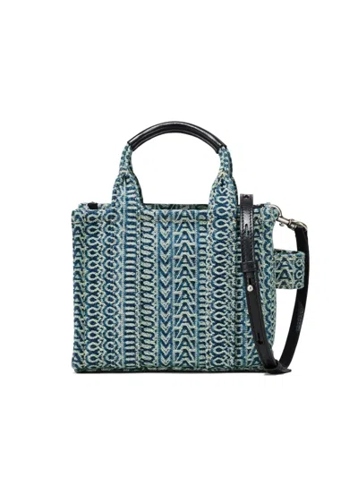 Marc Jacobs The Monogram Denim Mini Tote Bag In Pattern