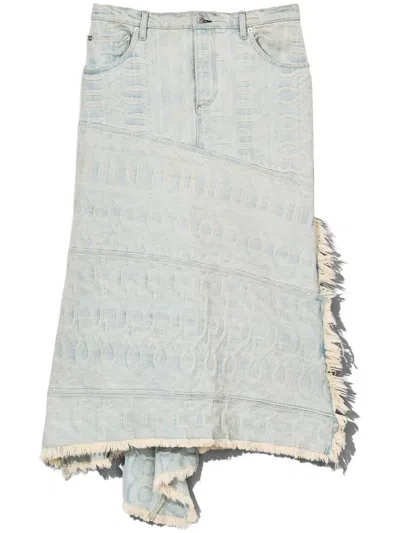 Marc Jacobs Hemd Mit Monogrammmuster In Grey