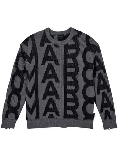 MARC JACOBS THE MONOGRAM DISTRESSED JUMPER
