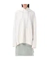 Marc Jacobs The Monogram Drawstring Hoodie In White