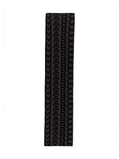 MARC JACOBS THE MONOGRAM KNIT SCARF