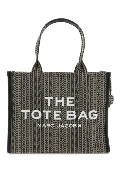 Marc Jacobs The Monogram Large Tote Bag In Beige Multi