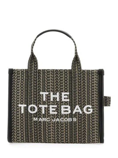 Marc Jacobs Medium The Monogram Tote Bag In Beige
