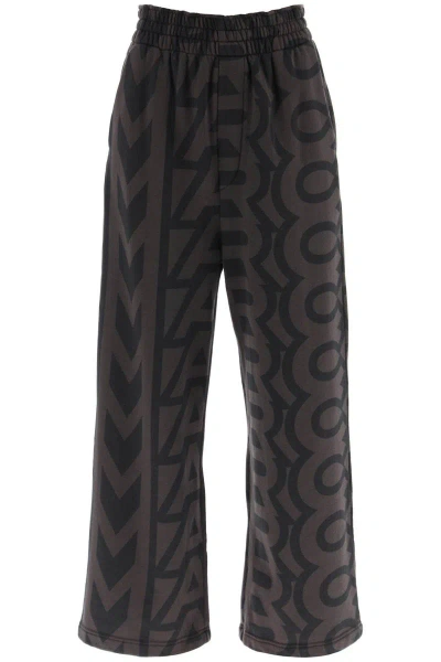 Marc Jacobs Monogram Printed Oversized Sweatpants In Mixed Colours