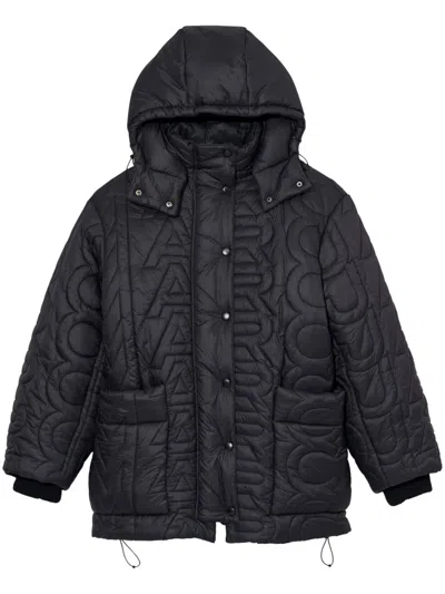 MARC JACOBS MONOGRAM-PATTERN QUILTED PUFFER JACKET