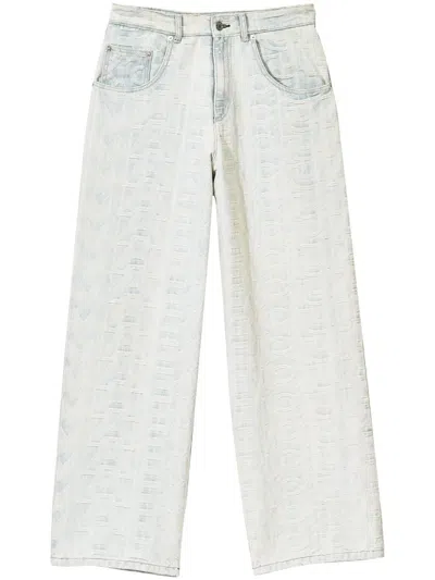 MARC JACOBS THE MONOGRAM WIDE-LEG JEANS