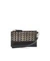 Marc Jacobs The Monogram Wristlet Wallet In Black
