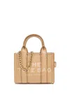 Marc Jacobs The Nano Chained Tote Bag In Camel