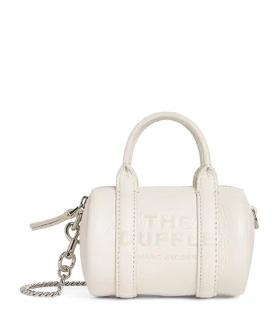 Marc Jacobs The Nano Duffle Cross-body Bag In Silver