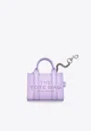 Marc Jacobs The Nano Logo Tote Charm In Wisteria