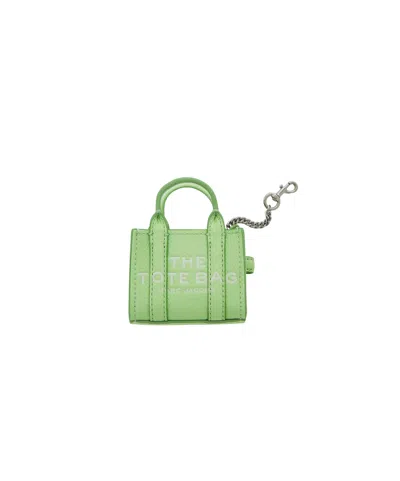 Marc Jacobs The Nano Tote Bag Charm In Green