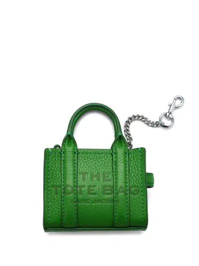 Marc Jacobs The Nano Tote Bag Charm In Green