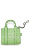 Marc Jacobs The Nano Tote Bag Charm In Peppermint