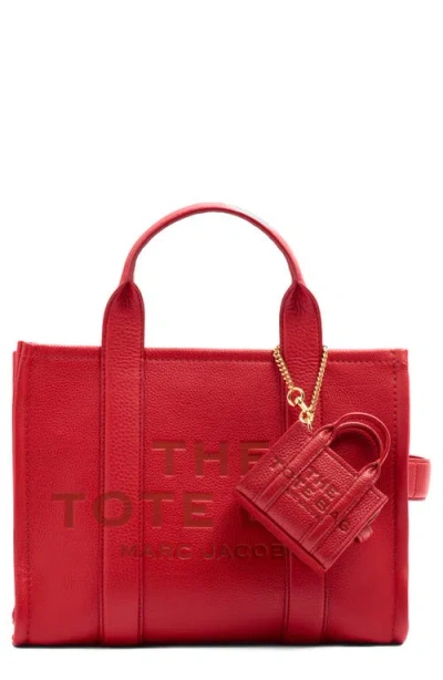Marc Jacobs The Nano Tote Bag Charm In Red